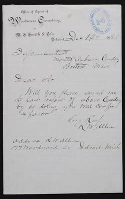 1883-12-13 Letter from Allen to Superintendent Lovering, 1831.018.004-040