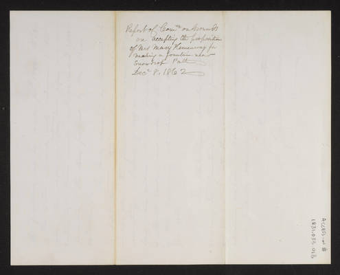 1862-12-08 Trustee Committee on Grounds, Alice Fountain Proposal, 1831.033.003-018 - p3