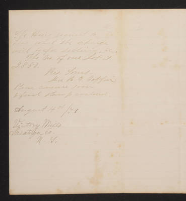 Letter: Mrs. B. G. Coffin to [Supt.] Lovering, 1879 (page 2)