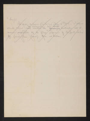 Letter: William K. Spring, Post 15 G.A.R. to James W. Lovering, 1888 May 10 (page 3)