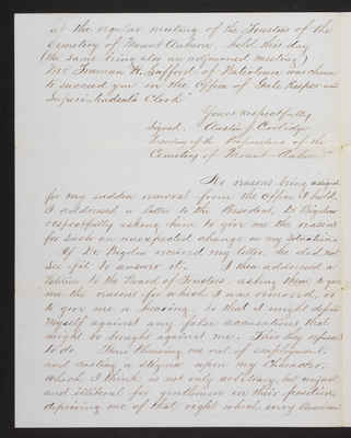 1858-02-01 Trustee Committee on B. F. Wyeth Memorial to Proprietors, 2021.004.065