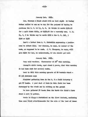 Manuscript Volume 3, 1852-1854