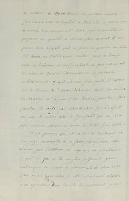 No. 95a: Copie instructions Rochambeau à Lauzun - 1782/10/21