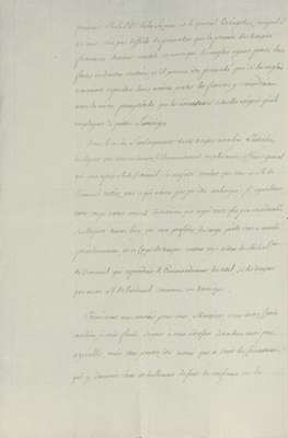 No. 97a: Lettre Ségur à Rochambeau (quatrième) Lettre Ségur à Rochambeau (seconde) id prédédente - 1782/08/18
