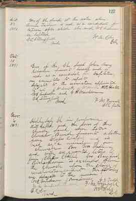 Minute book, 1812-1913 (Hephzibah Baptist Church, Wendell, N.C.)