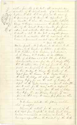 Wake Forest College Board of Trustees Minutes: 1871-1891
