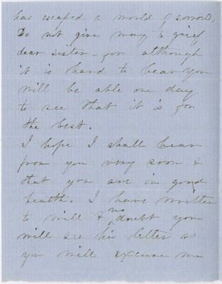 Annie Mason Letters, 1852-1862