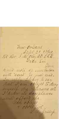 Vault Early Papers of the University Box 1 Document Cornerstone Invitation 123